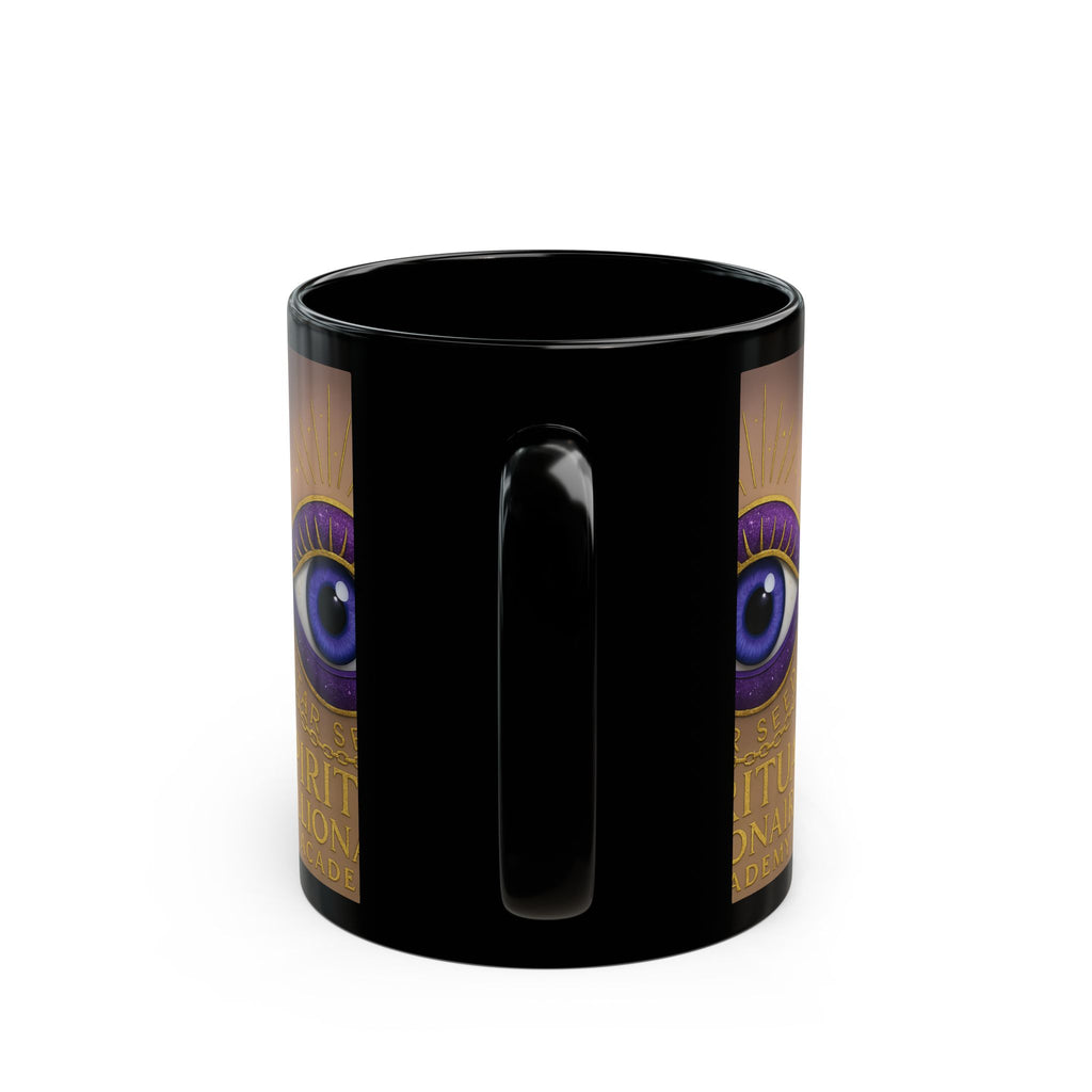 Spiritual Billionaires Mug - Eye Design, Motivational Coffee Cup, Witchy Gift, Affirmation Drinkware, Spirituality Present