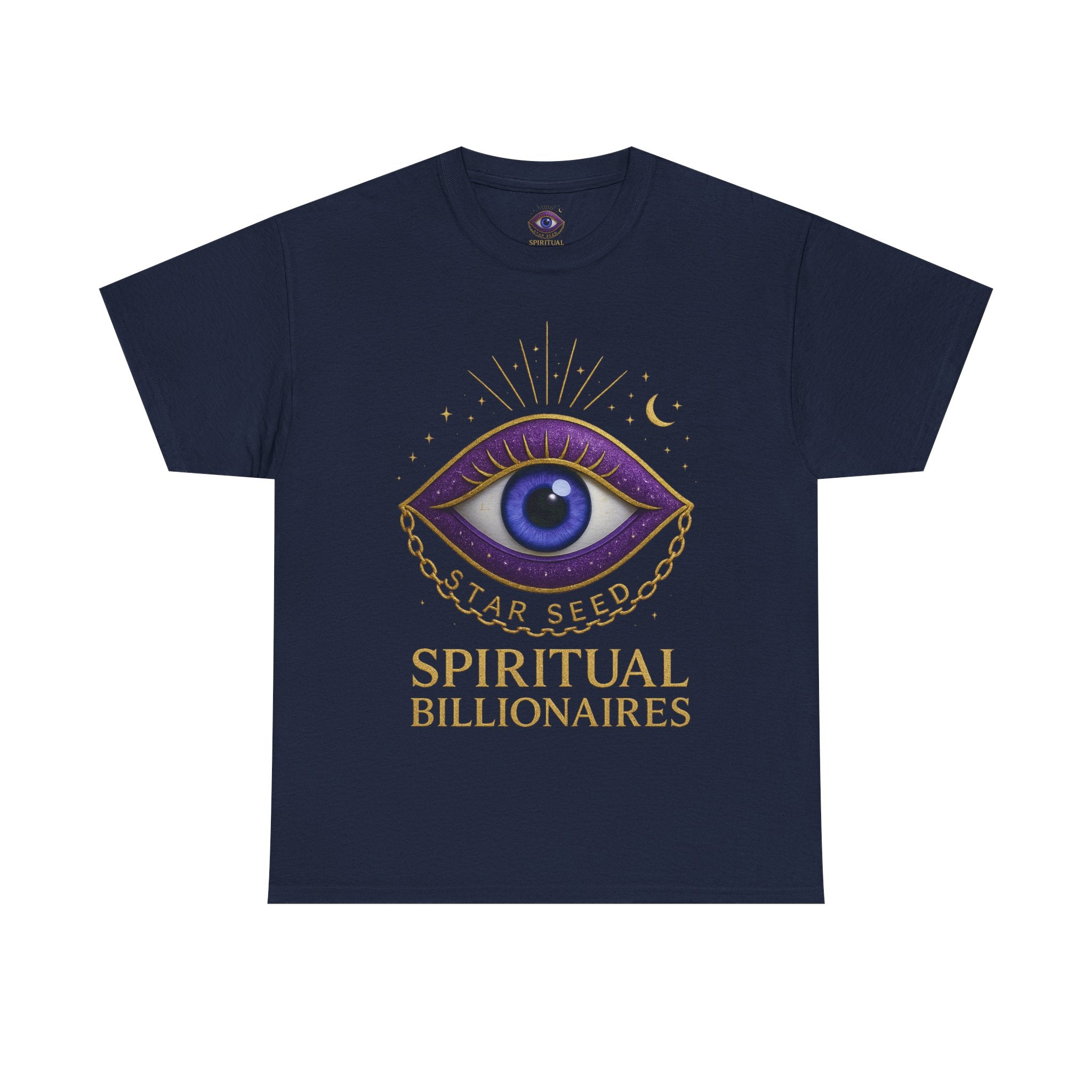 Spiritual Statement Tee, Unisex Cotton Shirt, Boho T-Shirt, Mindfulness Apparel, Gift for Spiritual Friends, Festival Wear