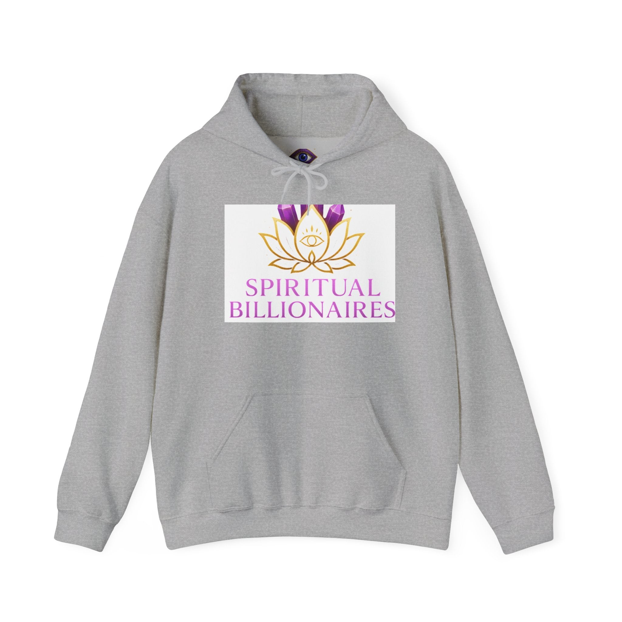 Spiritual Billionaires Hoodie | Unisex Heavy Blend Spiritual Sweatshirt | Inspiring Gift for Mindfulness & Meditation Lovers