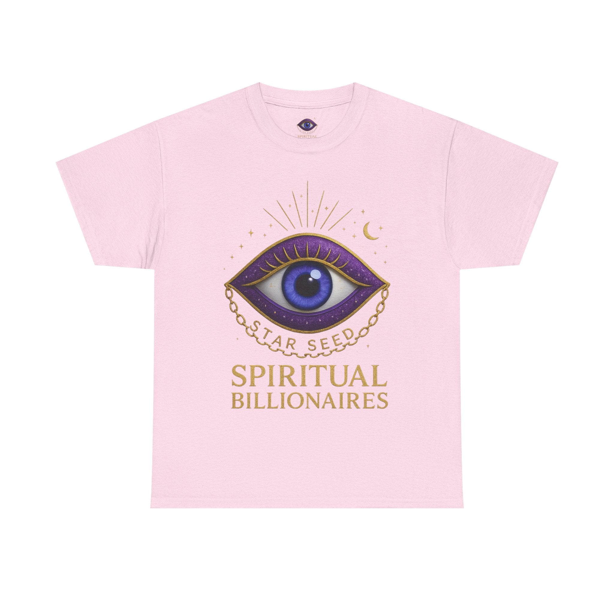 Spiritual Statement Tee, Unisex Cotton Shirt, Boho T-Shirt, Mindfulness Apparel, Gift for Spiritual Friends, Festival Wear