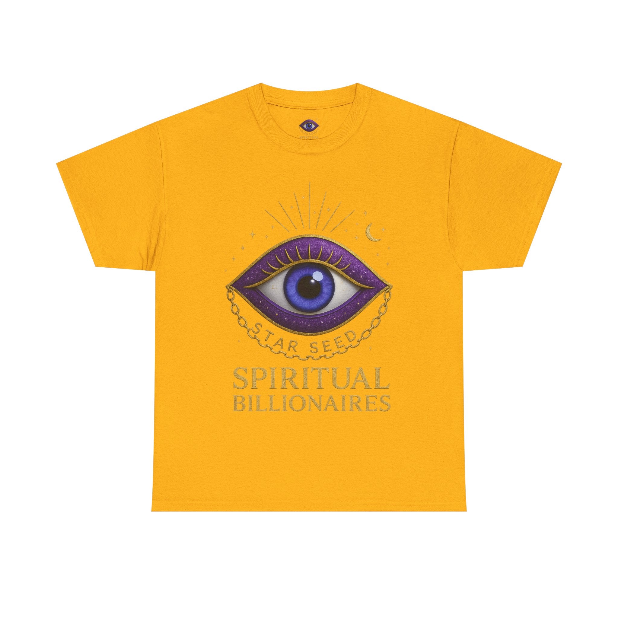 Spiritual Statement Tee, Unisex Cotton Shirt, Boho T-Shirt, Mindfulness Apparel, Gift for Spiritual Friends, Festival Wear