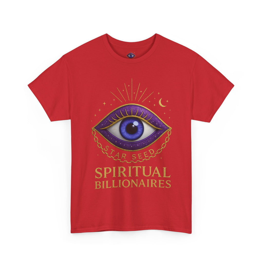 Spiritual Statement Tee, Unisex Cotton Shirt, Boho T-Shirt, Mindfulness Apparel, Gift for Spiritual Friends, Festival Wear