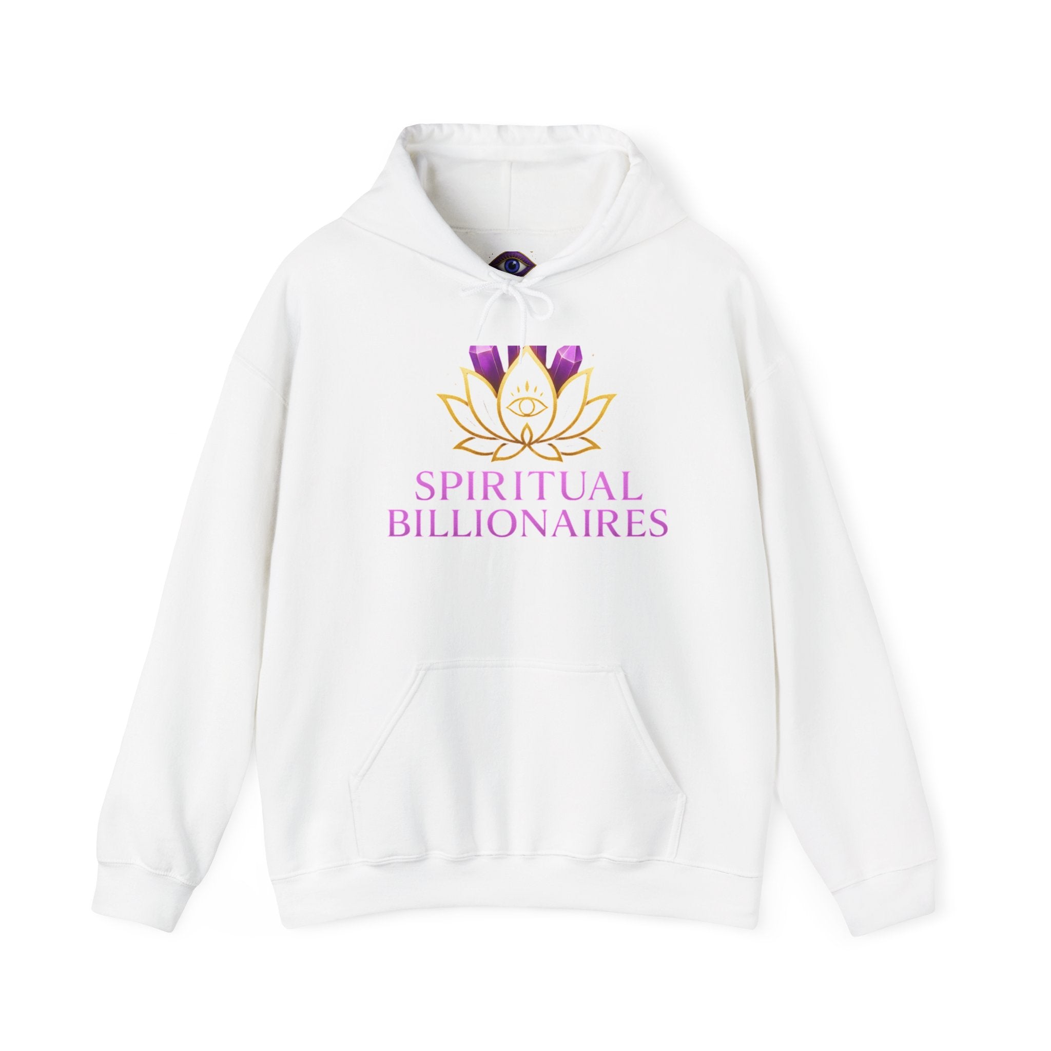 Spiritual Billionaires Hoodie | Unisex Heavy Blend Spiritual Sweatshirt | Inspiring Gift for Mindfulness & Meditation Lovers