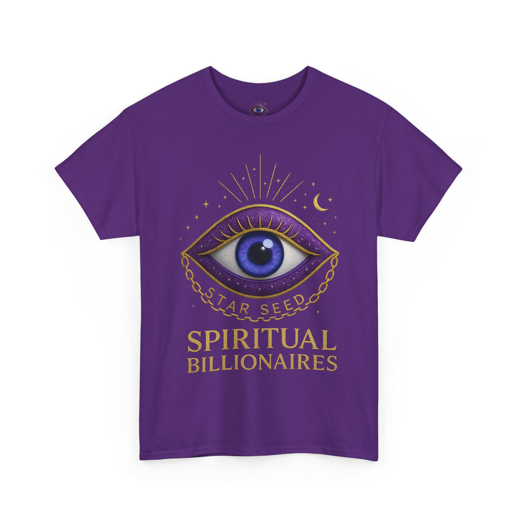 Spiritual Statement Tee, Unisex Cotton Shirt, Boho T-Shirt, Mindfulness Apparel, Gift for Spiritual Friends, Festival Wear