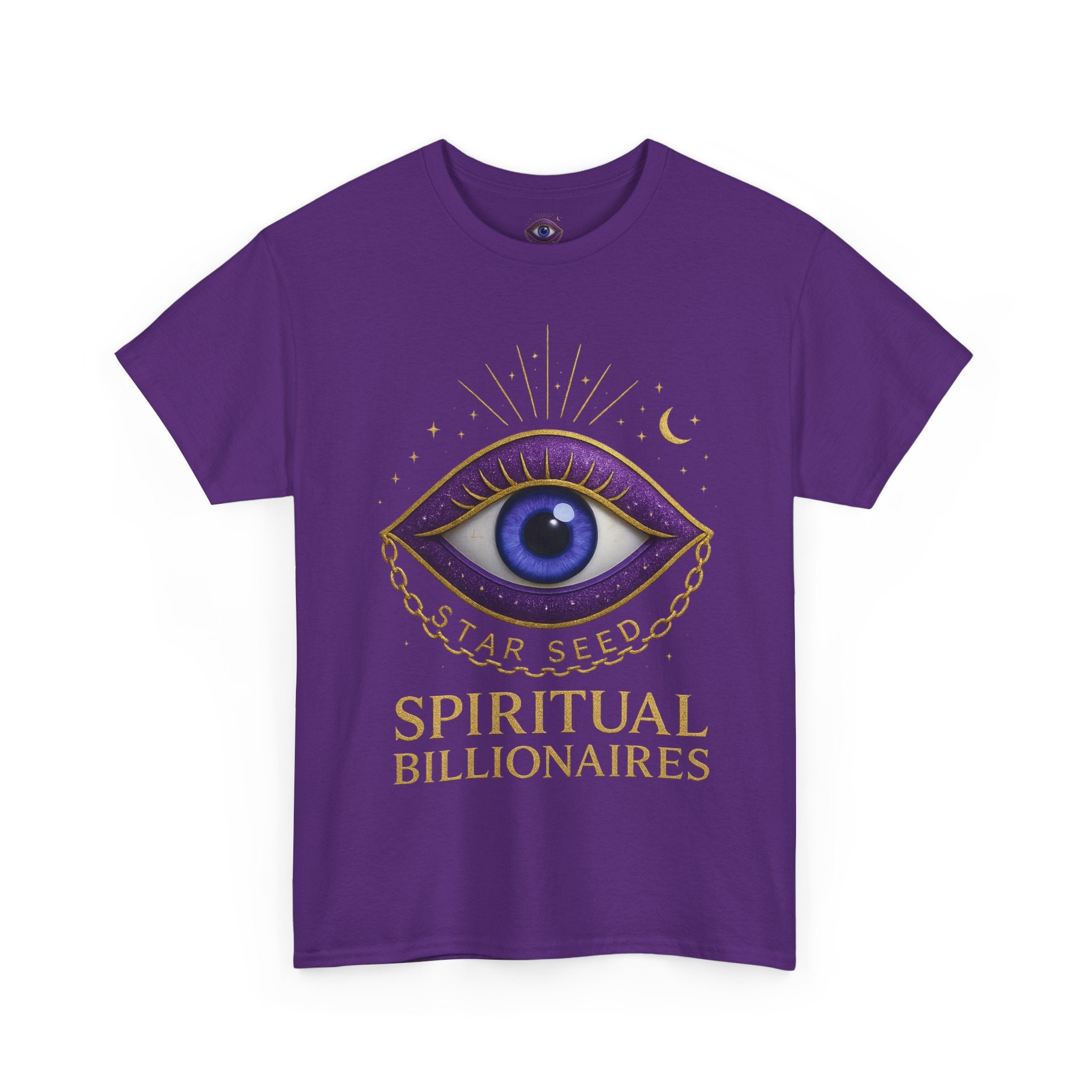 Spiritual Statement Tee, Unisex Cotton Shirt, Boho T-Shirt, Mindfulness Apparel, Gift for Spiritual Friends, Festival Wear