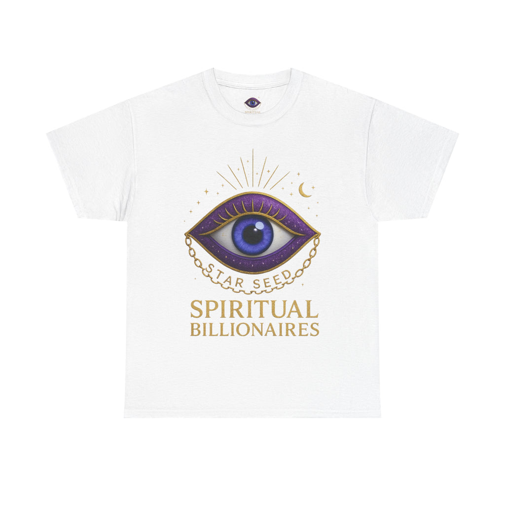 Spiritual Statement Tee, Unisex Cotton Shirt, Boho T-Shirt, Mindfulness Apparel, Gift for Spiritual Friends, Festival Wear