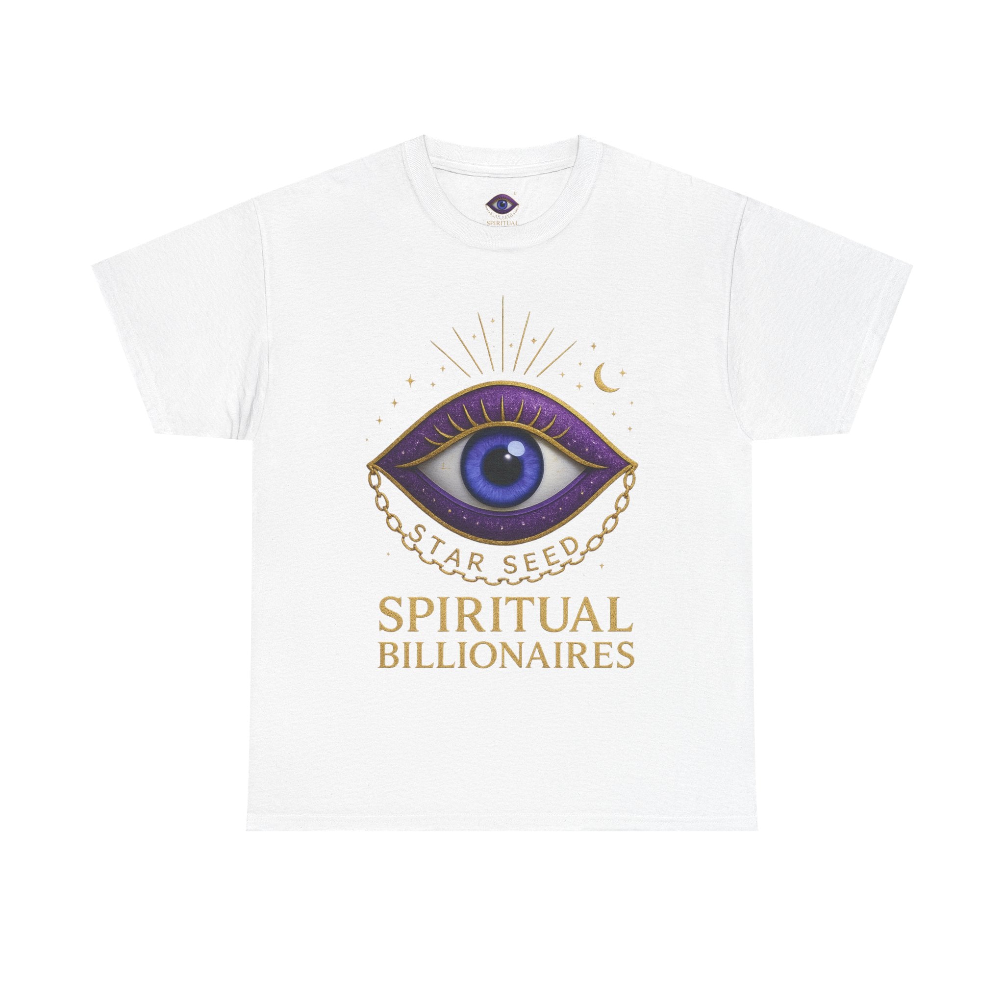 Spiritual Statement Tee, Unisex Cotton Shirt, Boho T-Shirt, Mindfulness Apparel, Gift for Spiritual Friends, Festival Wear