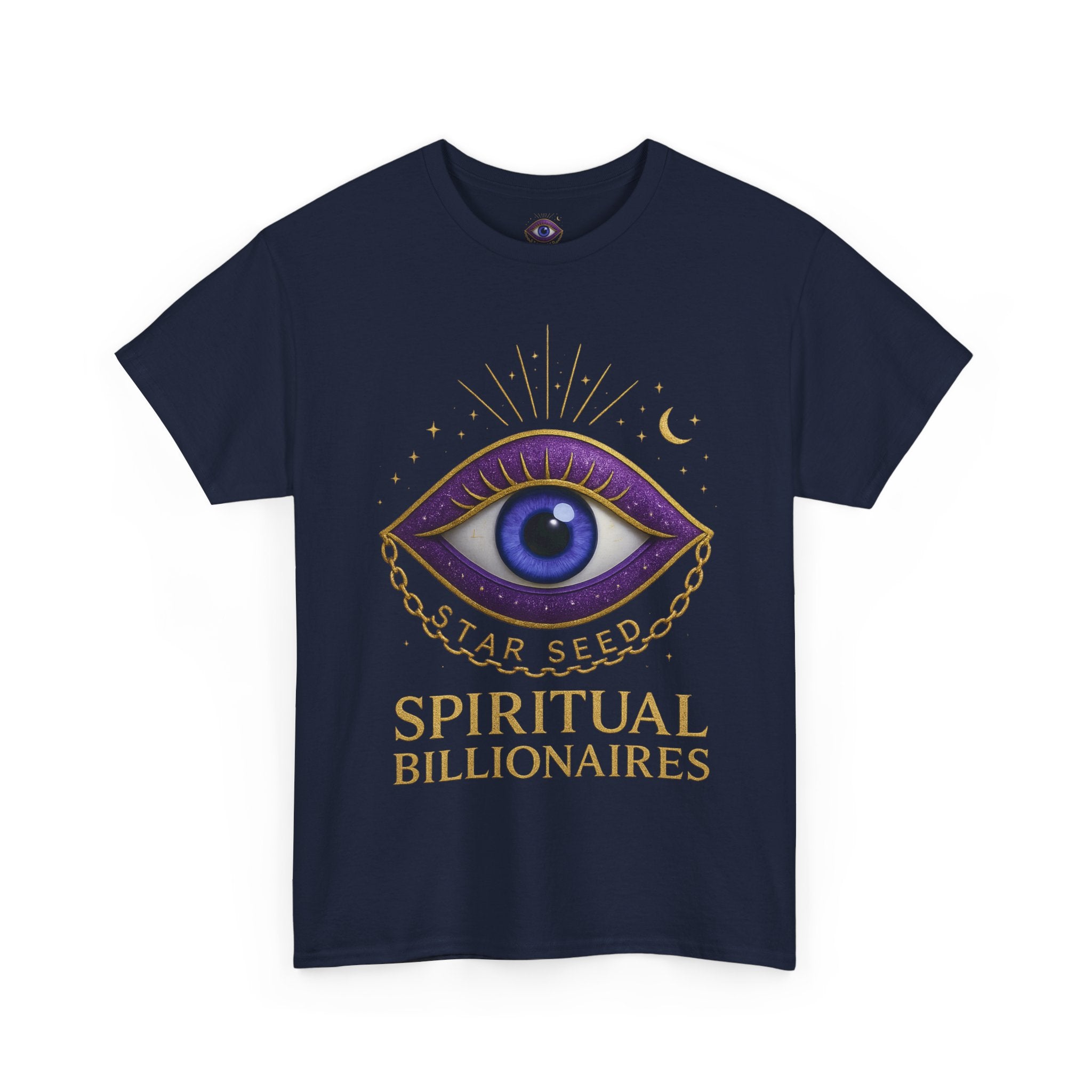 Spiritual Statement Tee, Unisex Cotton Shirt, Boho T-Shirt, Mindfulness Apparel, Gift for Spiritual Friends, Festival Wear