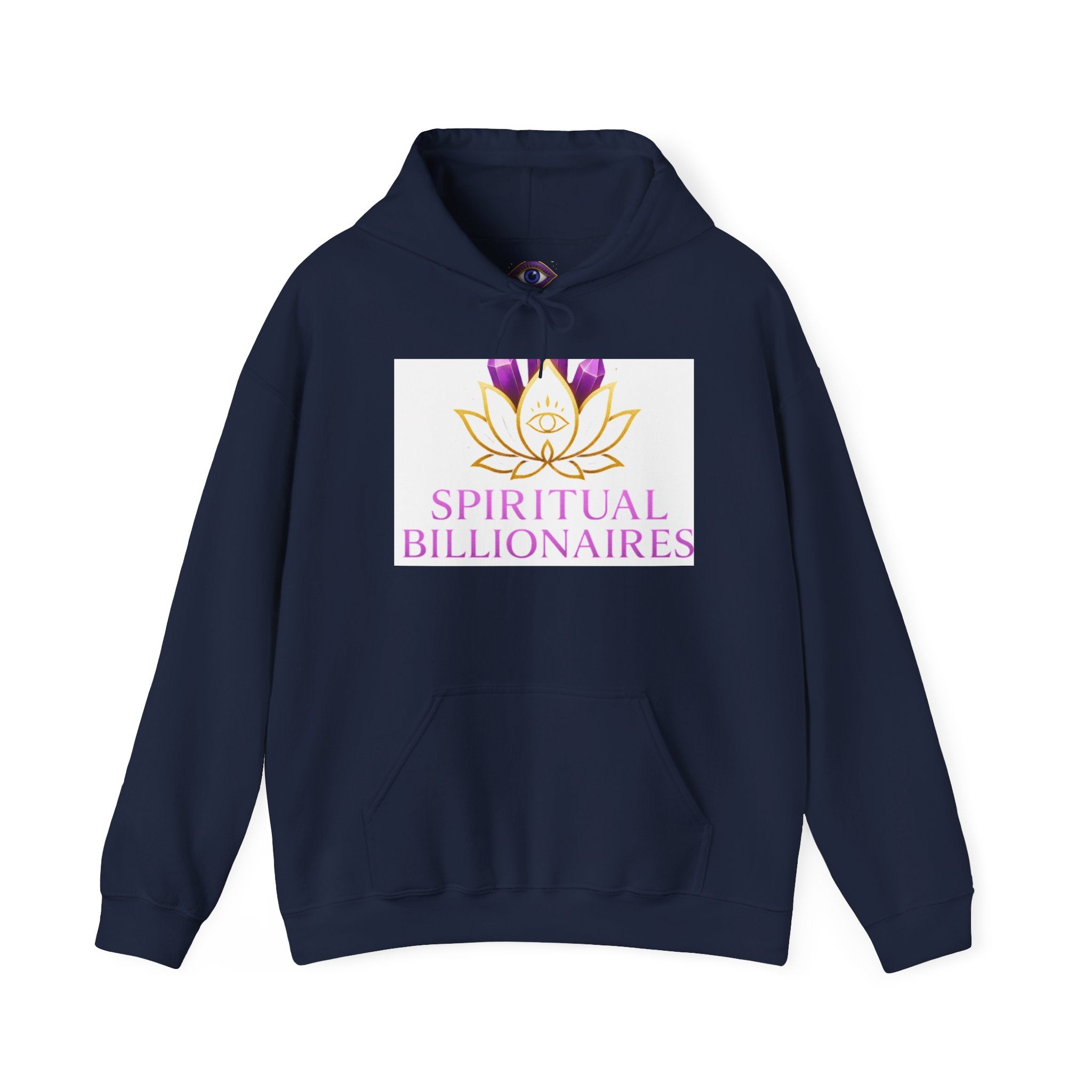 Spiritual Billionaires Hoodie | Unisex Heavy Blend Spiritual Sweatshirt | Inspiring Gift for Mindfulness & Meditation Lovers