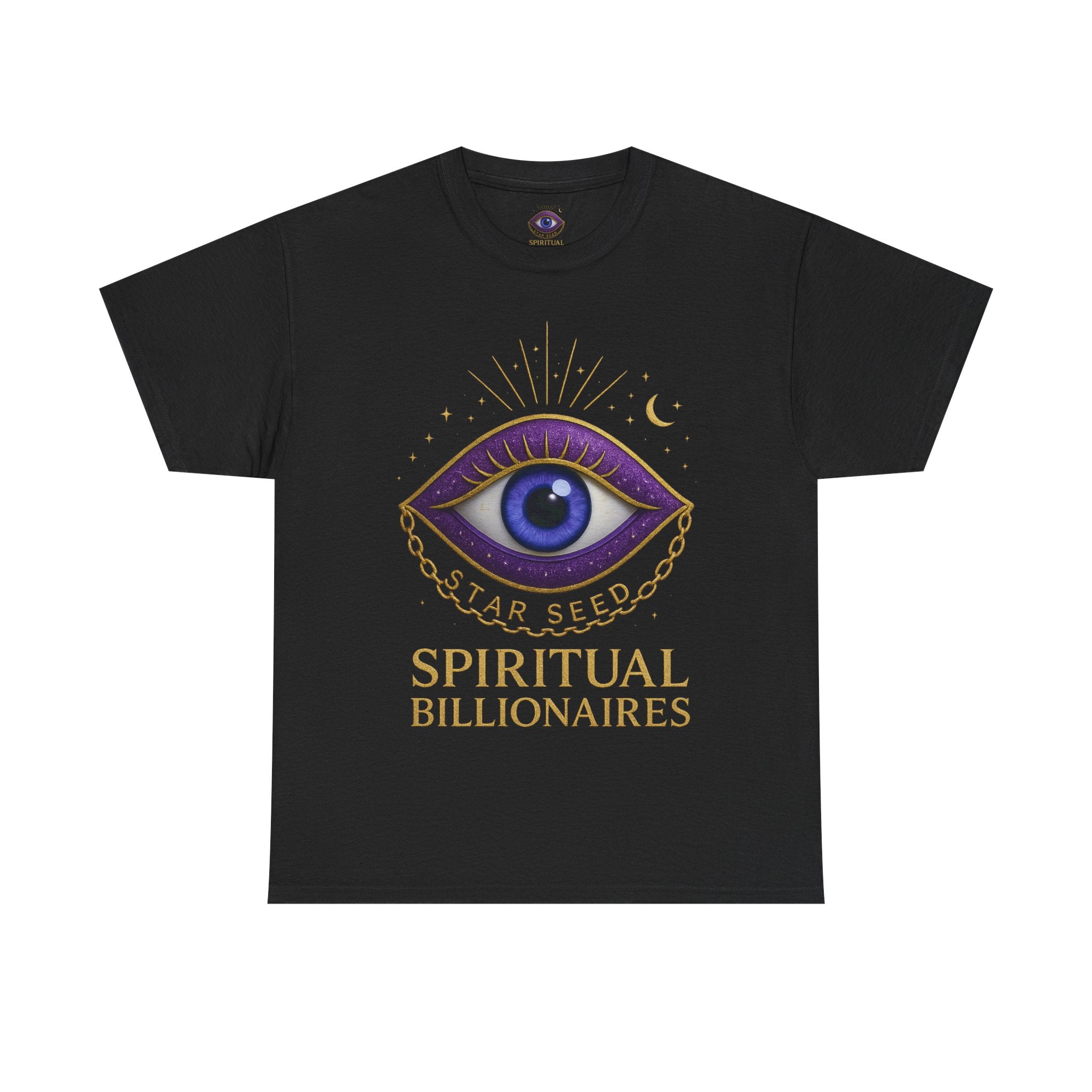 Spiritual Statement Tee, Unisex Cotton Shirt, Boho T-Shirt, Mindfulness Apparel, Gift for Spiritual Friends, Festival Wear