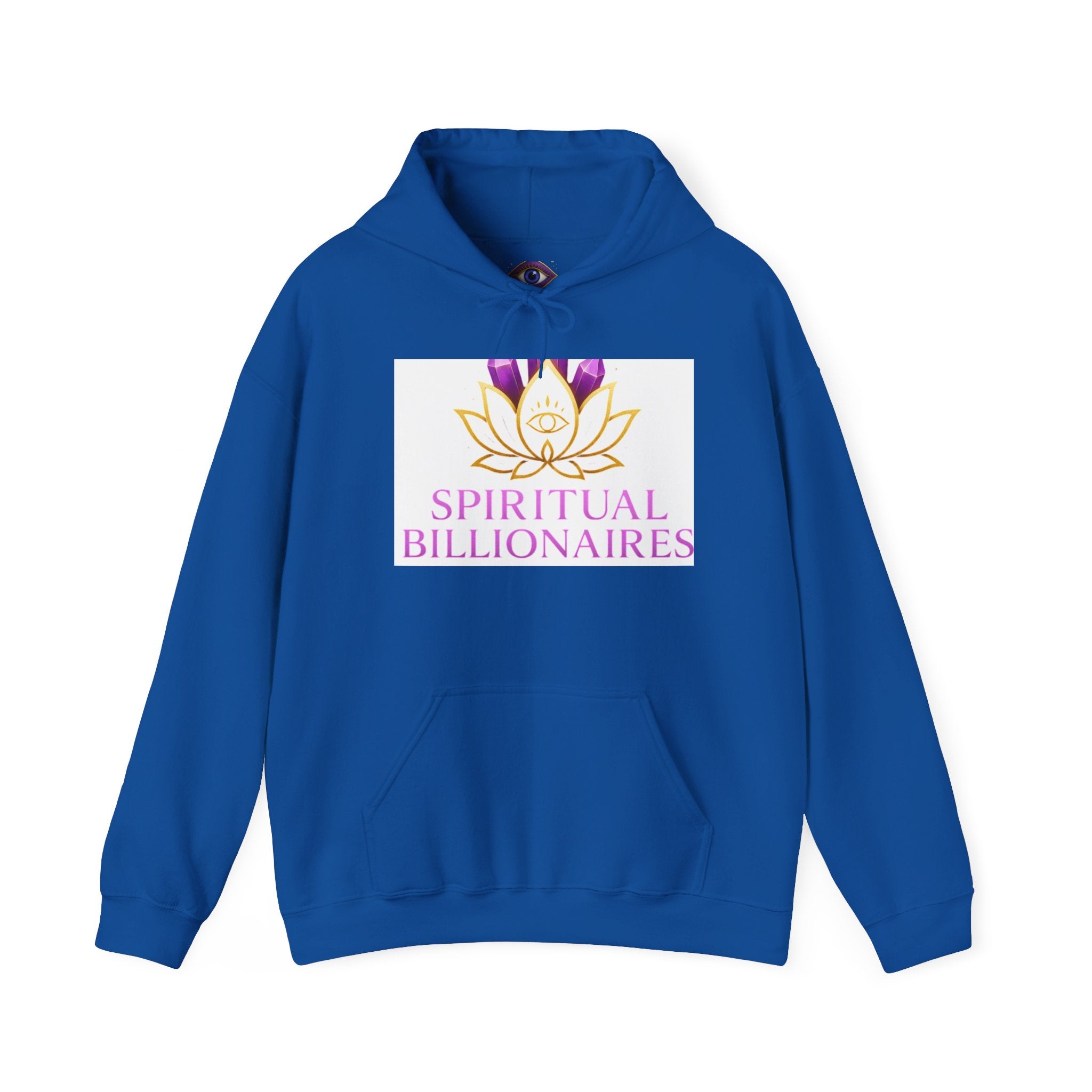 Spiritual Billionaires Hoodie | Unisex Heavy Blend Spiritual Sweatshirt | Inspiring Gift for Mindfulness & Meditation Lovers