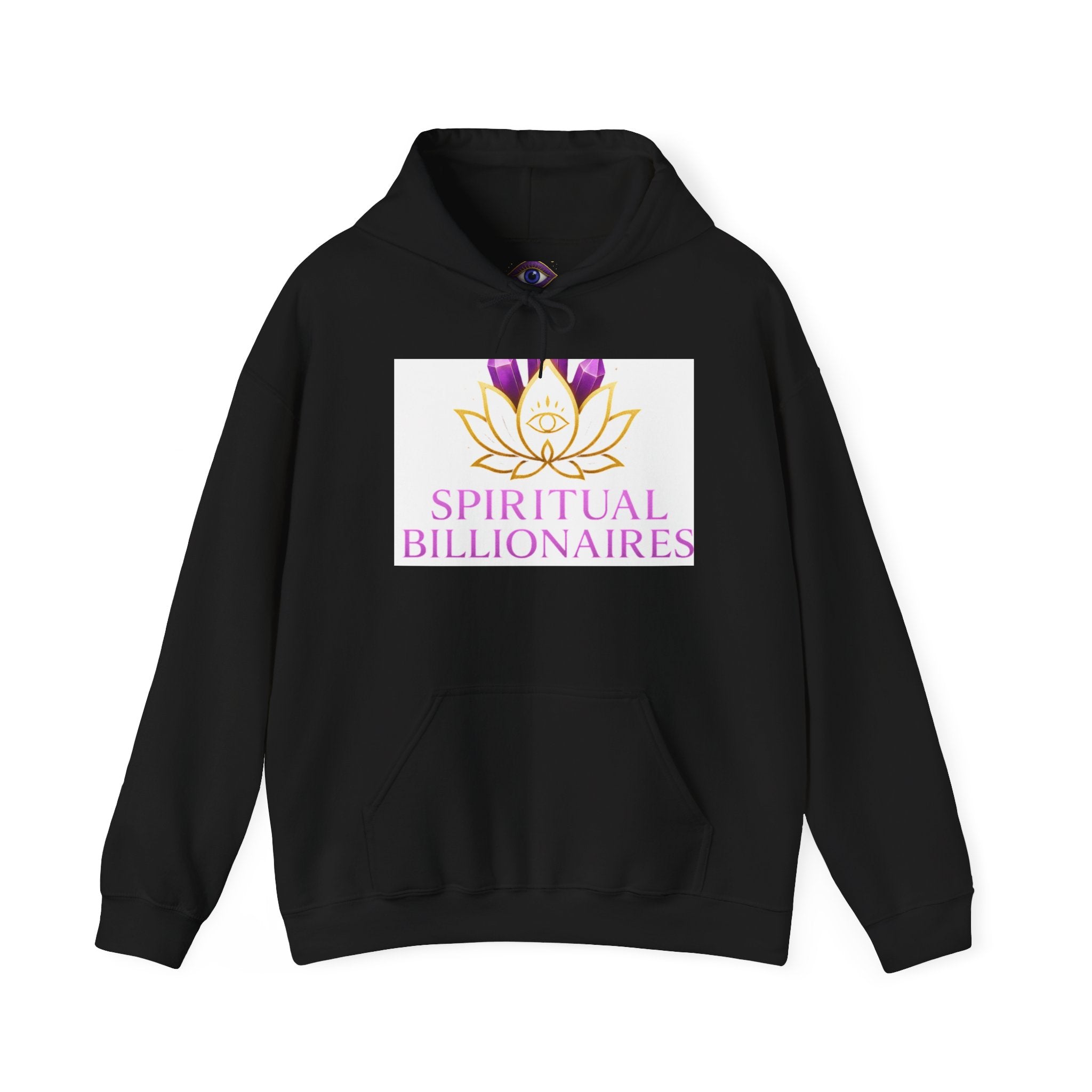 Spiritual Billionaires Hoodie | Unisex Heavy Blend Spiritual Sweatshirt | Inspiring Gift for Mindfulness & Meditation Lovers
