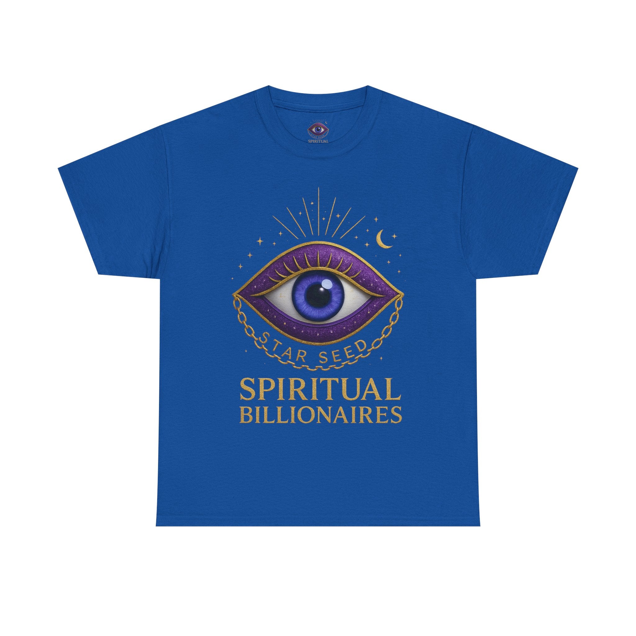 Spiritual Statement Tee, Unisex Cotton Shirt, Boho T-Shirt, Mindfulness Apparel, Gift for Spiritual Friends, Festival Wear