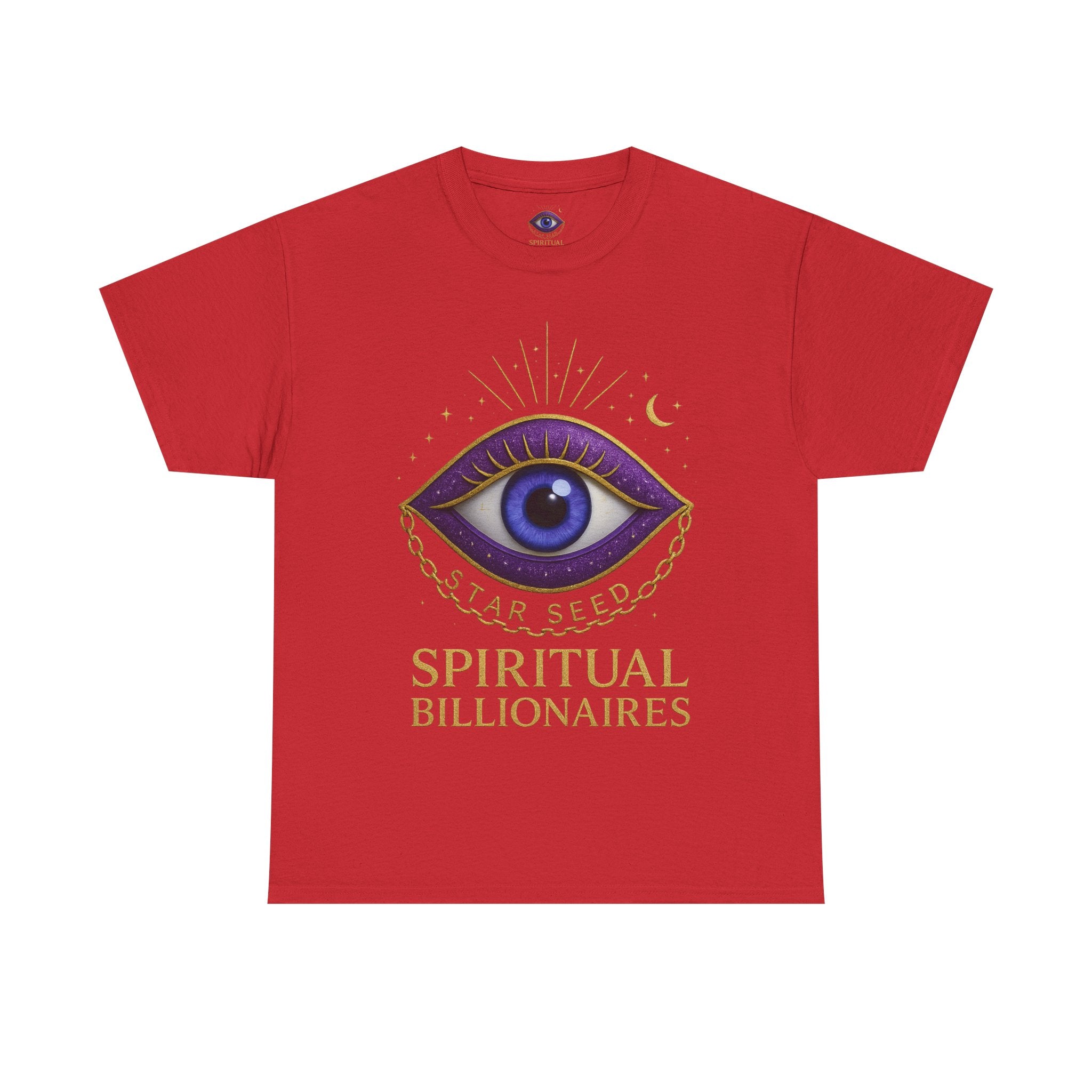 Spiritual Statement Tee, Unisex Cotton Shirt, Boho T-Shirt, Mindfulness Apparel, Gift for Spiritual Friends, Festival Wear