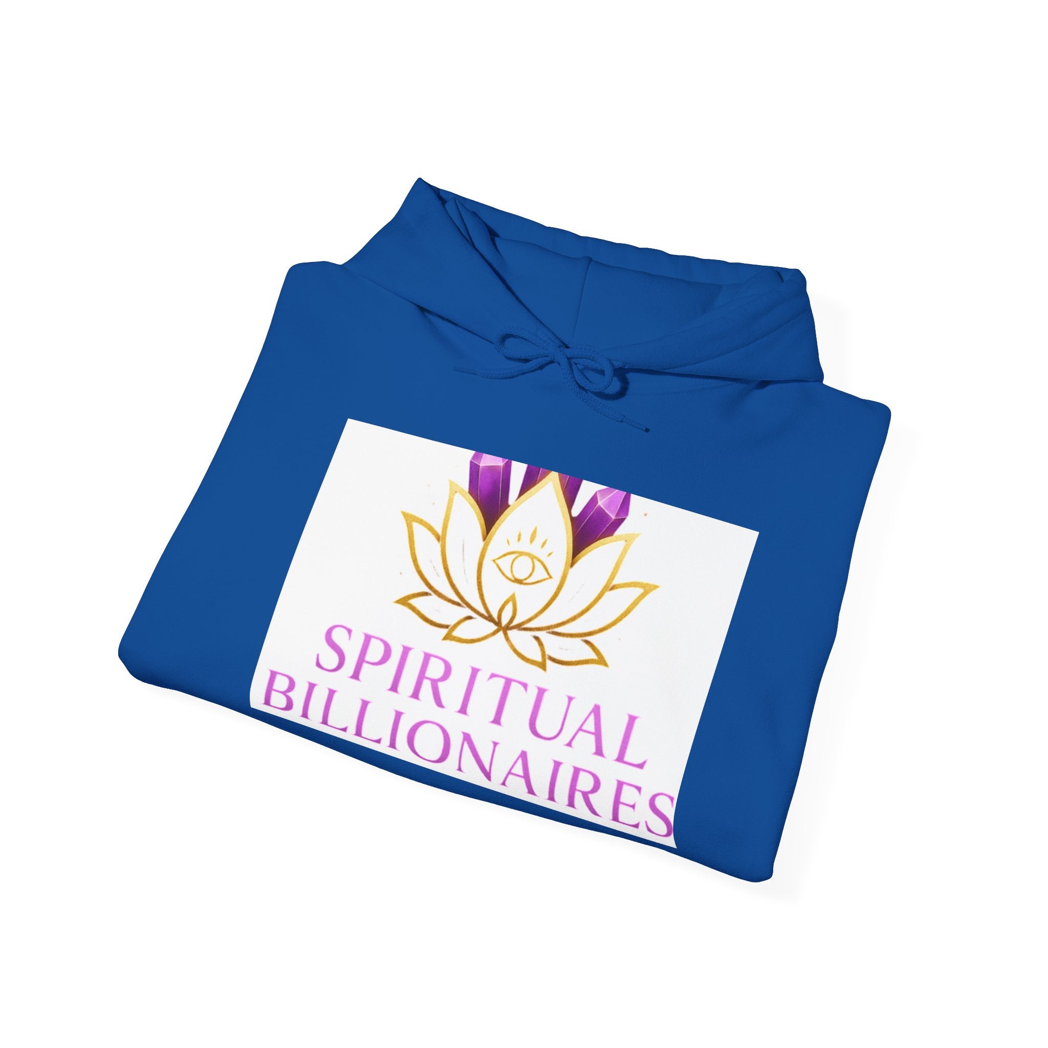 Spiritual Billionaires Hoodie | Unisex Heavy Blend Spiritual Sweatshirt | Inspiring Gift for Mindfulness & Meditation Lovers