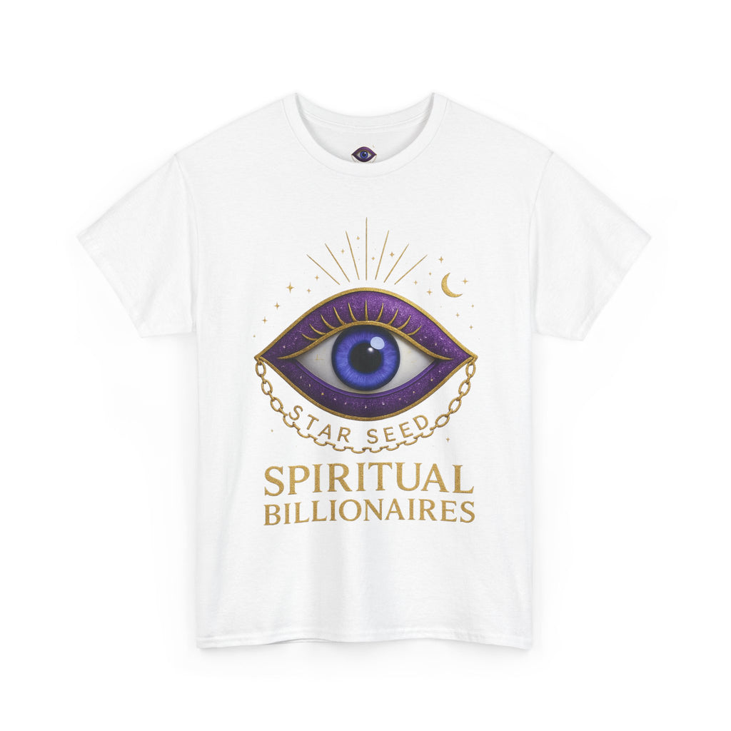 Spiritual Statement Tee, Unisex Cotton Shirt, Boho T-Shirt, Mindfulness Apparel, Gift for Spiritual Friends, Festival Wear