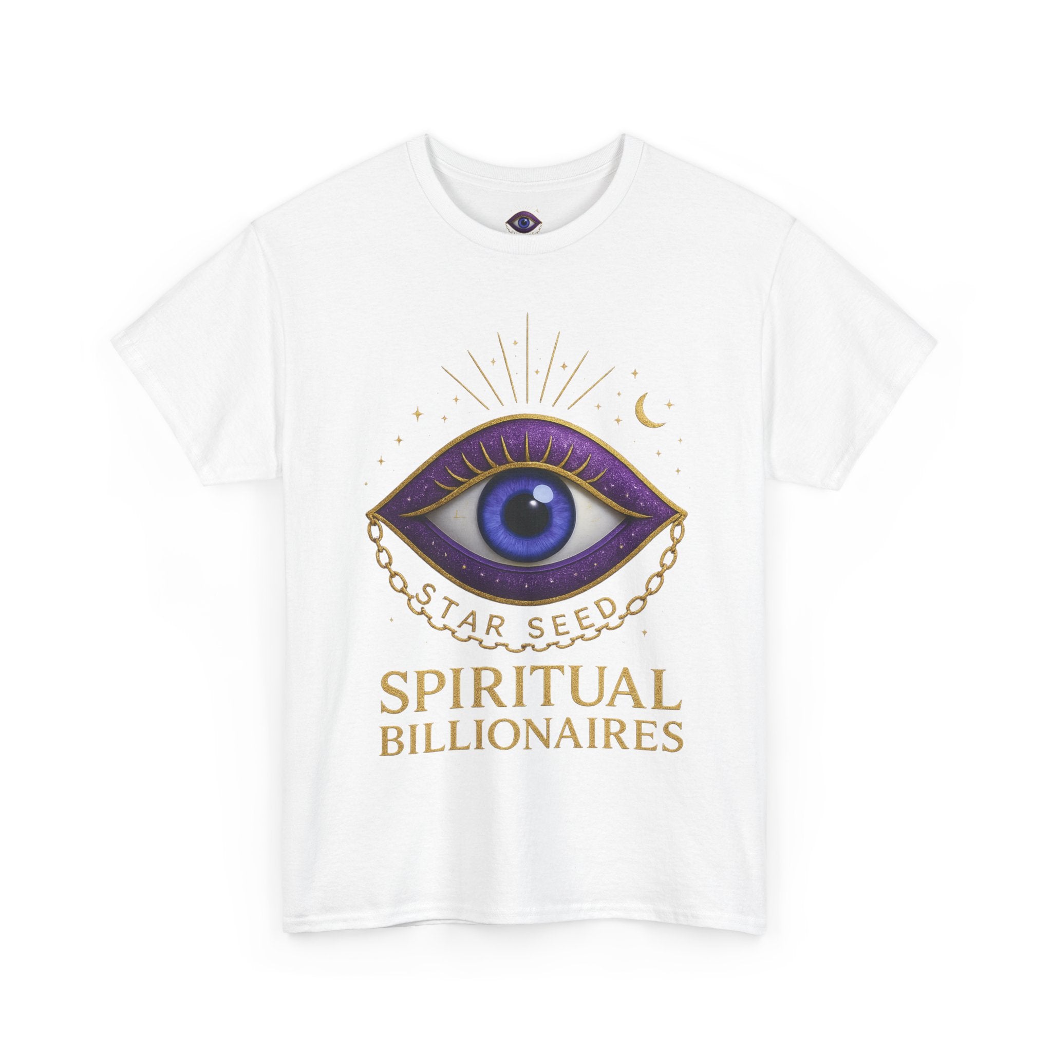 Spiritual Statement Tee, Unisex Cotton Shirt, Boho T-Shirt, Mindfulness Apparel, Gift for Spiritual Friends, Festival Wear