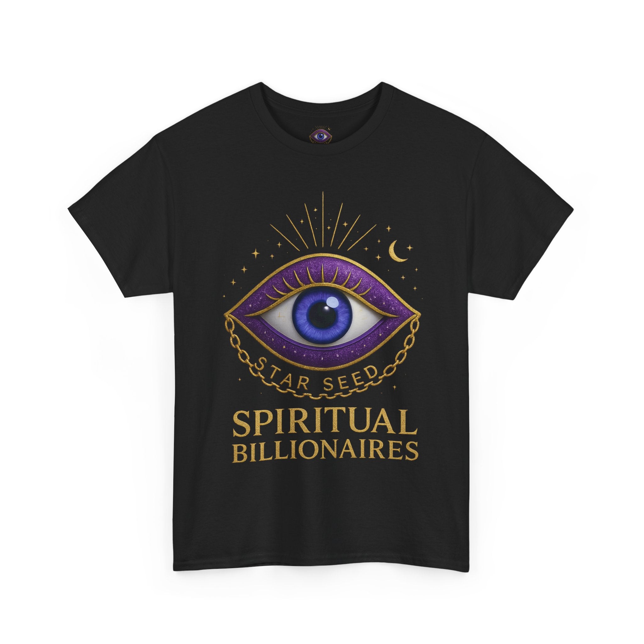 Spiritual Statement Tee, Unisex Cotton Shirt, Boho T-Shirt, Mindfulness Apparel, Gift for Spiritual Friends, Festival Wear