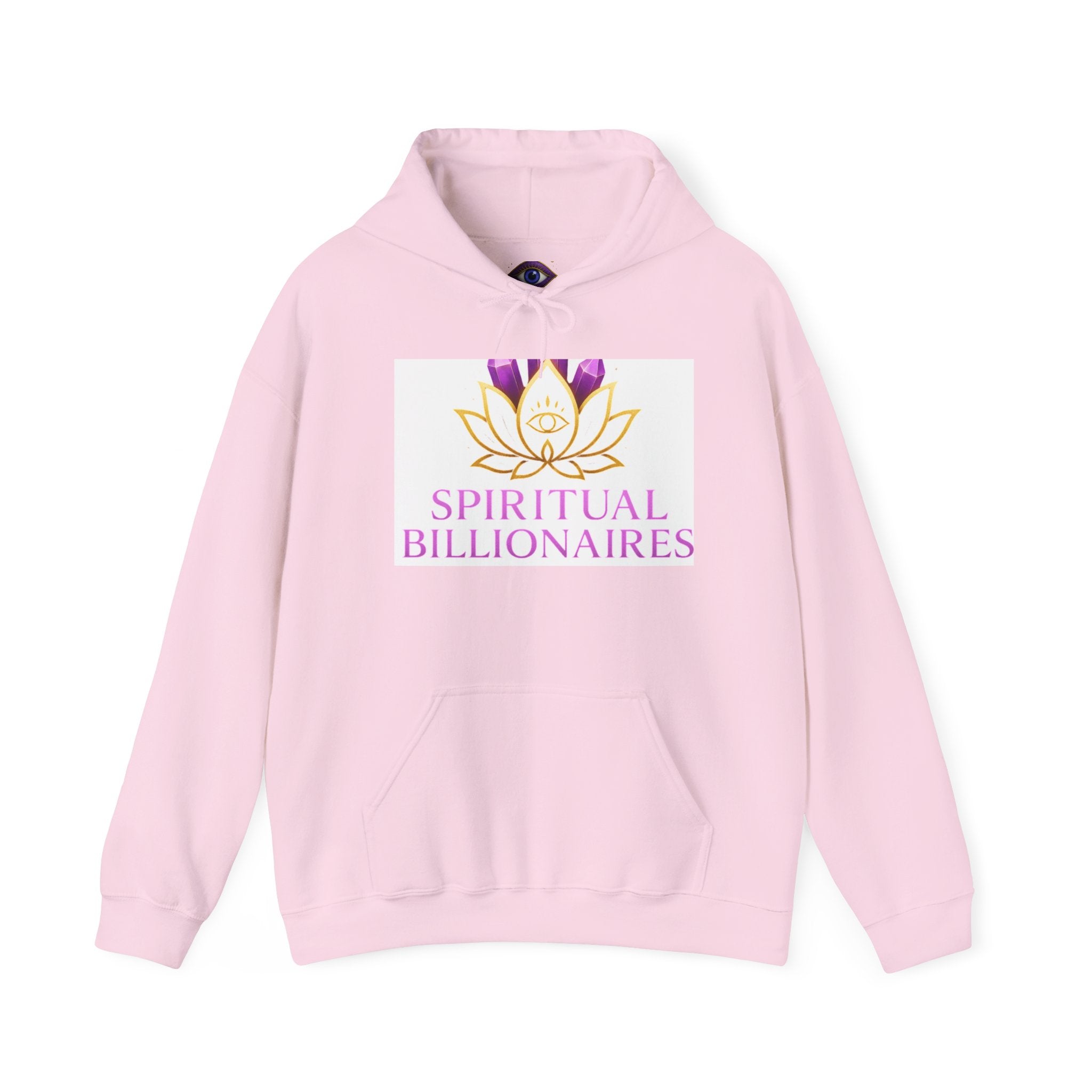 Spiritual Billionaires Hoodie | Unisex Heavy Blend Spiritual Sweatshirt | Inspiring Gift for Mindfulness & Meditation Lovers