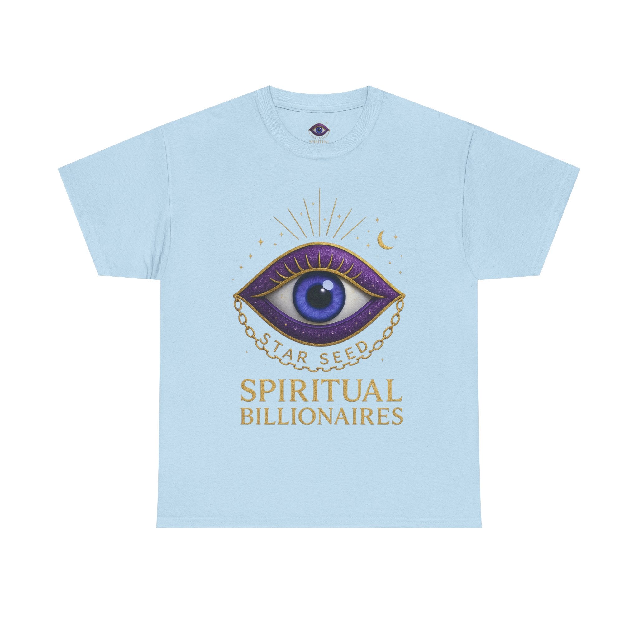 Spiritual Statement Tee, Unisex Cotton Shirt, Boho T-Shirt, Mindfulness Apparel, Gift for Spiritual Friends, Festival Wear