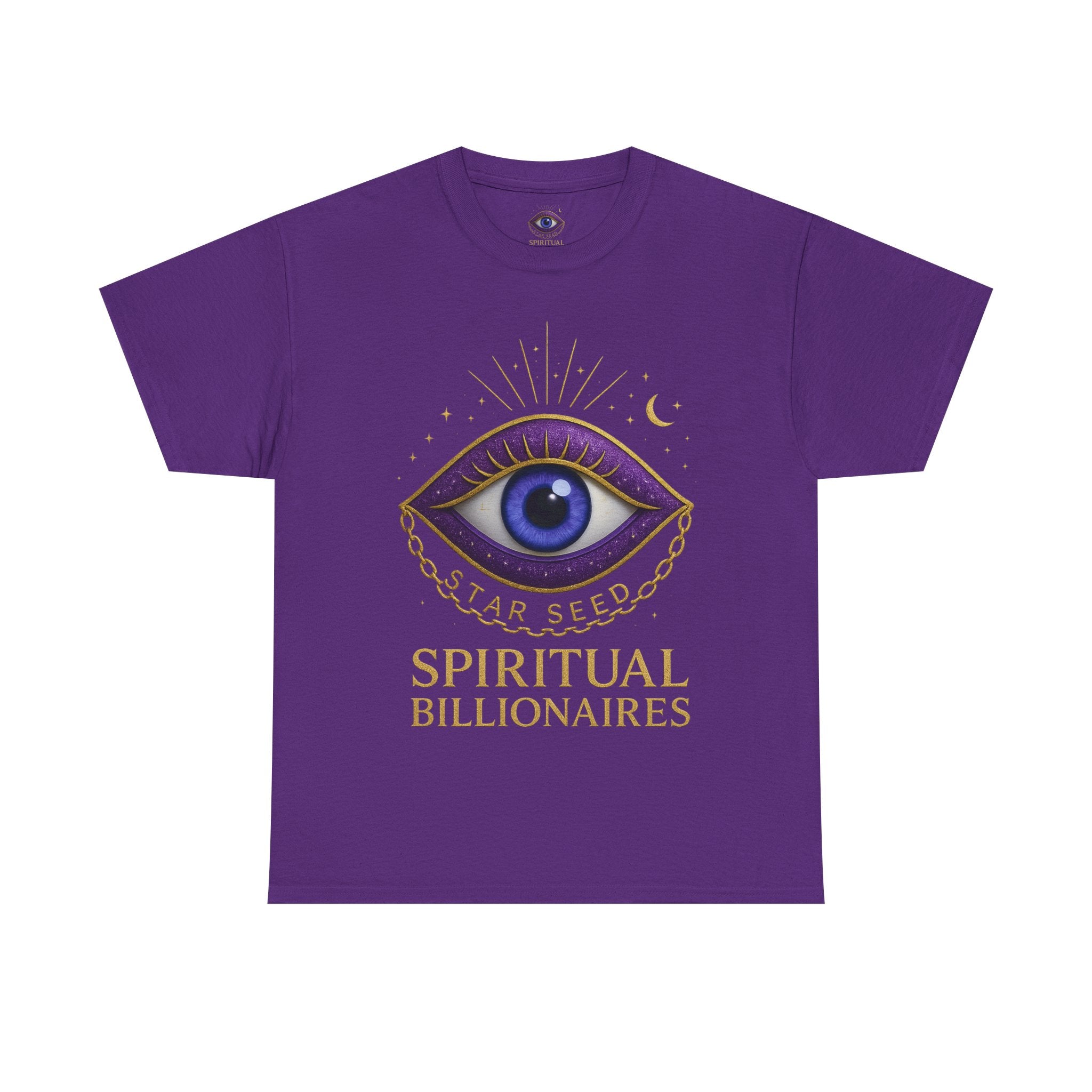 Spiritual Statement Tee, Unisex Cotton Shirt, Boho T-Shirt, Mindfulness Apparel, Gift for Spiritual Friends, Festival Wear