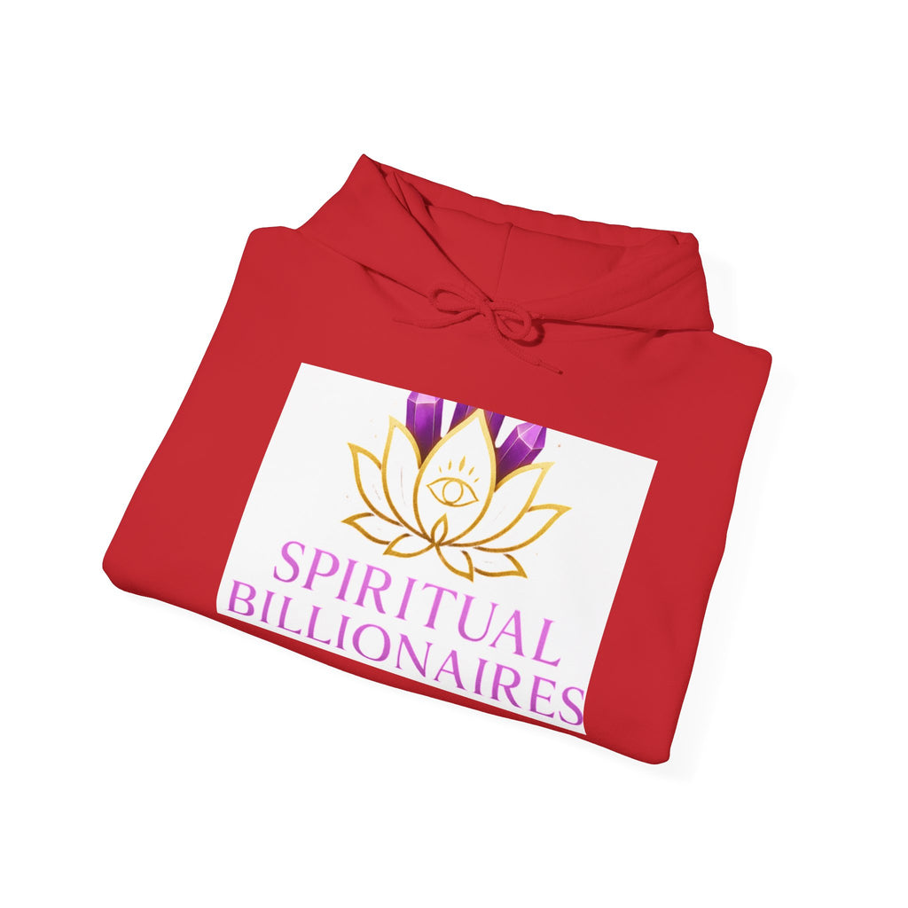 Spiritual Billionaires Hoodie | Unisex Heavy Blend Spiritual Sweatshirt | Inspiring Gift for Mindfulness & Meditation Lovers