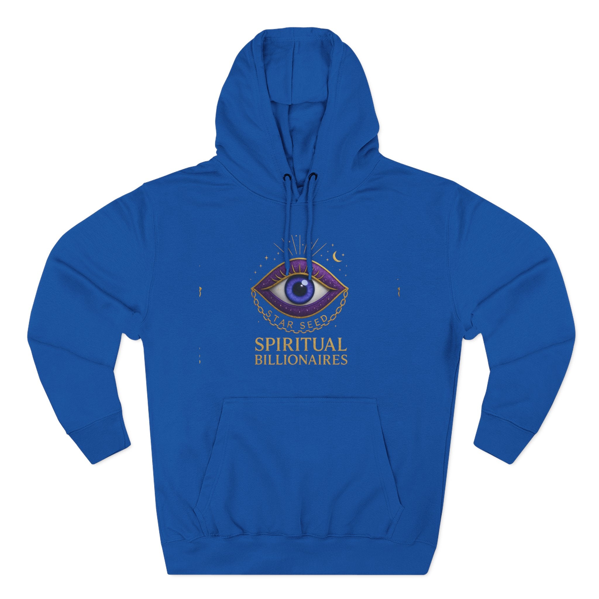 Spiritual Billionaires Hoodie, Cozy Fleece Hoodie, Mindfulness Apparel, Inspirational Gift, Spirituality Sweatshirt, Not Religious Design
